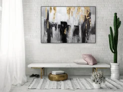 Handgemaltes Gemälde 'Shooting Upwards' 120x80cm | inkl. Echtheitszertifikat