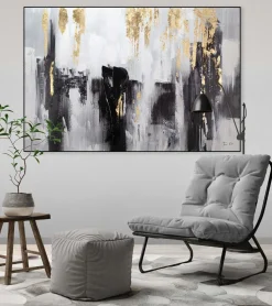 Handgemaltes Gemälde 'Shooting Upwards' 120x80cm | inkl. Echtheitszertifikat