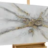 Handgemaltes Gemälde 'Silver Miracle' 120x60cm | inkl. Echtheitszertifikat