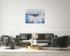 Handgemaltes Gemälde 'Sinfonie des Meeres' 100x75cm | inkl. Echtheitszertifikat