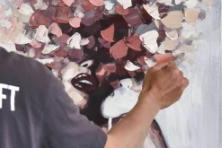 Handgemaltes Gemälde 'Sinnlicher Moment' 60x90cm | inkl. Echtheitszertifikat