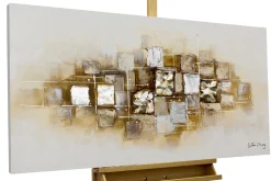 Handgemaltes Gemälde 'Slick as a Brick' 120x60cm | inkl. Echtheitszertifikat