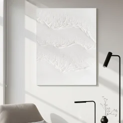 Handgemaltes Gemälde 'Snow-capped' 60x90cm | inkl. Echtheitszertifikat