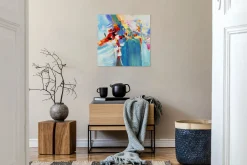 Handgemaltes Gemälde 'Somewhere in Wonderland' 80x80cm | inkl. Echtheitszertifikat