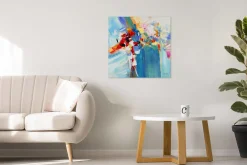 Handgemaltes Gemälde 'Somewhere in Wonderland' 80x80cm | inkl. Echtheitszertifikat