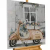 Handgemaltes Gemälde 'Sommer in Italien' 60x60cm | inkl. Echtheitszertifikat