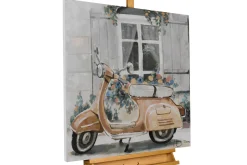 Handgemaltes Gemälde 'Sommer in Italien' 60x60cm | inkl. Echtheitszertifikat