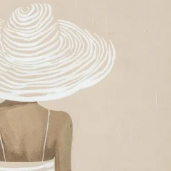 Handgemaltes Gemälde 'Sommerliche Muse' | Echtheitszertifikat inklusive