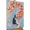 Handgemaltes Gemälde 'Soul Blossom' 60x90cm | inkl. Echtheitszertifikat