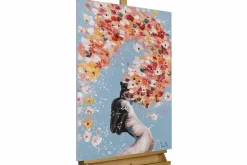 Handgemaltes Gemälde 'Soul Blossom' 60x90cm | inkl. Echtheitszertifikat