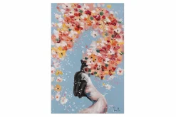 Handgemaltes Gemälde 'Soul Blossom' 60x90cm | inkl. Echtheitszertifikat
