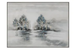 Handgemaltes Gemälde 'Spaziergang im Herbst' 100x75cm | inkl. Echtheitszertifikat