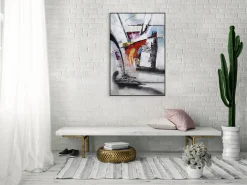 Handgemaltes Gemälde 'Spiegelkabinett' 80x120cm | inkl. Echtheitszertifikat