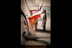 Handgemaltes Gemälde 'Spiegelkabinett' 80x120cm | inkl. Echtheitszertifikat