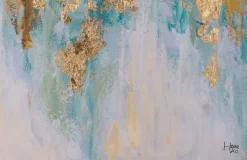 Handgemaltes Gemälde 'Spuren des Himmels' 75x100cm | inkl. Echtheitszertifikat