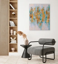 Handgemaltes Gemälde 'Spuren des Himmels' 75x100cm | inkl. Echtheitszertifikat