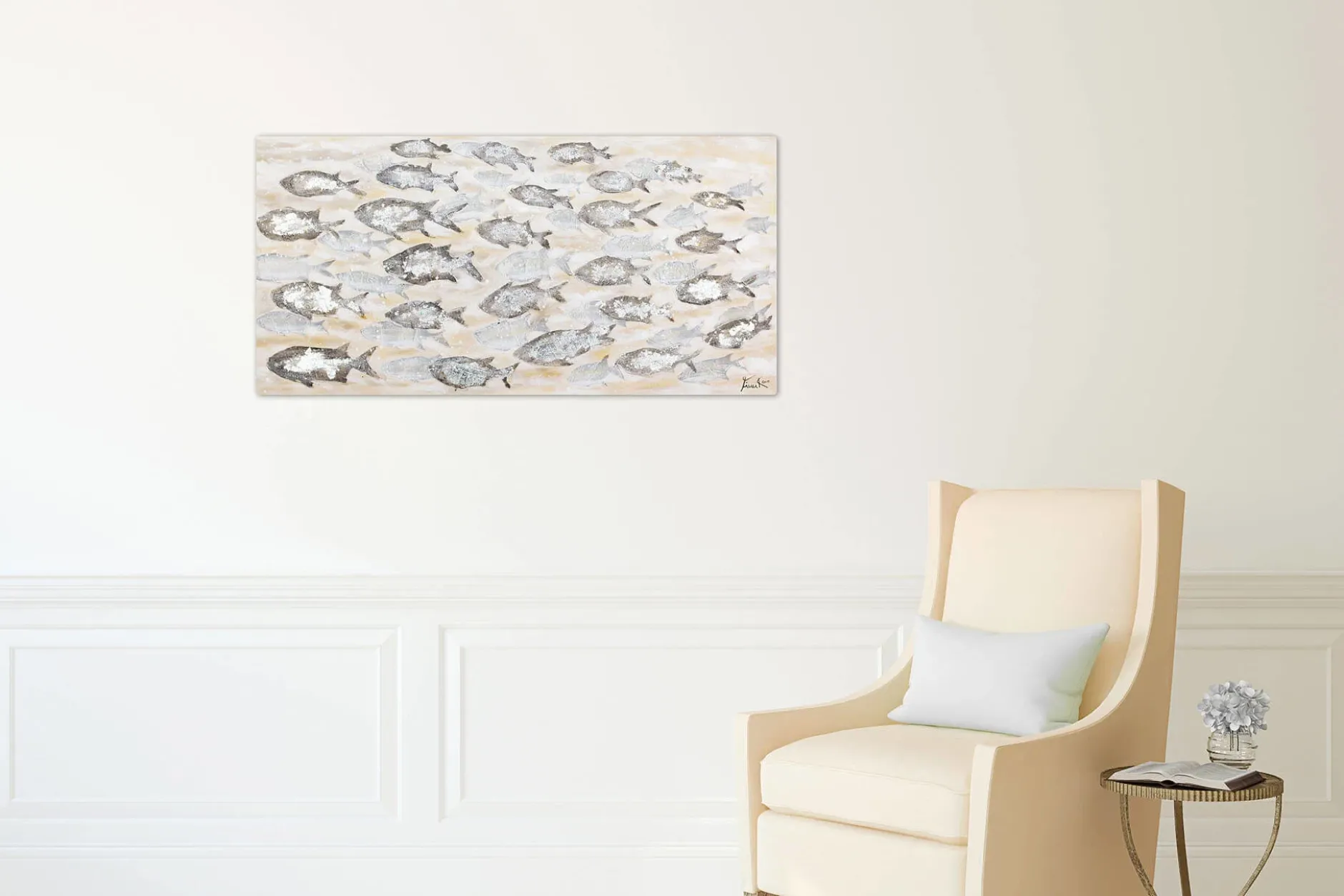 Handgemaltes Gemälde 'Standing Strong' 120x60cm | inkl. Echtheitszertifikat