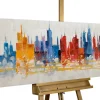 Handgemaltes Gemälde 'Status Quo' 150x50cm | inkl. Echtheitszertifikat