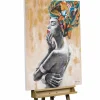 Handgemaltes Gemälde 'Stille Anmut' 70x100cm | inkl. Echtheitszertifikat