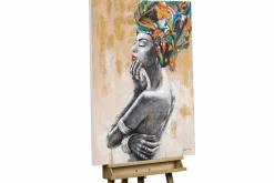 Handgemaltes Gemälde 'Stille Anmut' 70x100cm | inkl. Echtheitszertifikat
