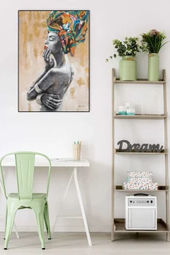 Handgemaltes Gemälde 'Stille Anmut' 70x100cm | inkl. Echtheitszertifikat
