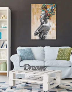 Handgemaltes Gemälde 'Stille Anmut' 70x100cm | inkl. Echtheitszertifikat