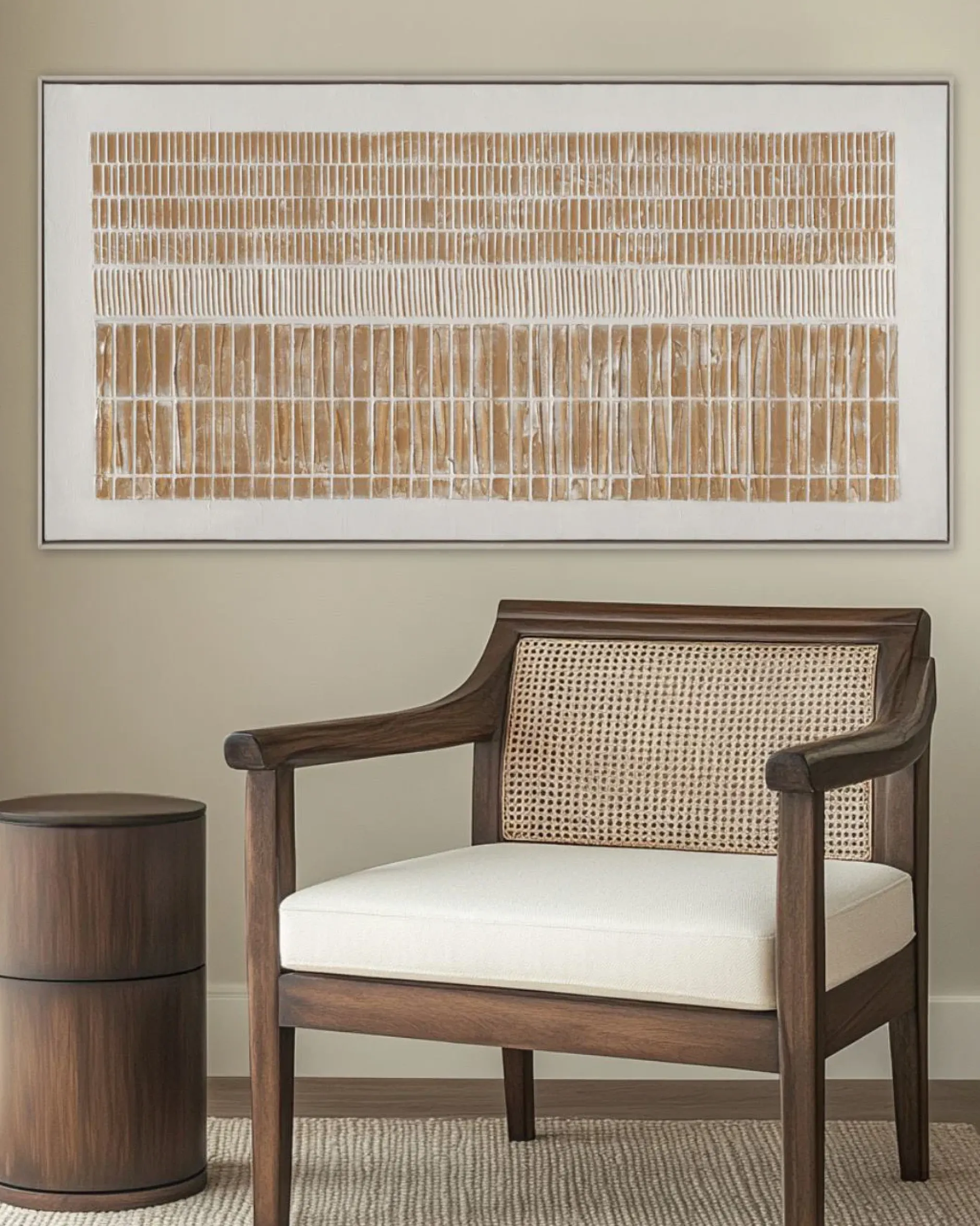 Handgemaltes Gemälde 'Strokes of Illumination' 100x50cm | inkl. Echtheitszertifikat
