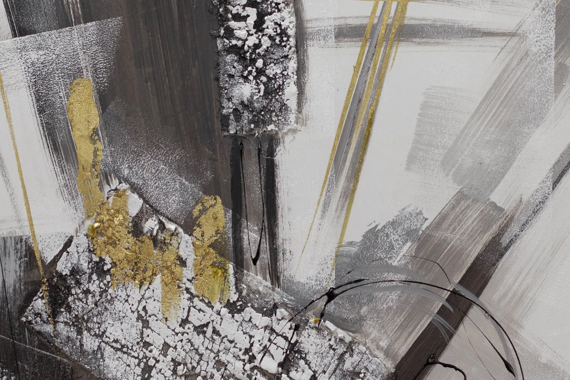 Handgemaltes Gemälde 'Structural Movement' 60x60cm | inkl. Echtheitszertifikat