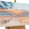 Handgemaltes Gemälde 'Sunset by the Sea' 90x60cm | inkl. Echtheitszertifikat