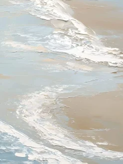 Handgemaltes Gemälde 'Surfstrand-Drift' | Echtheitszertifikat inklusive