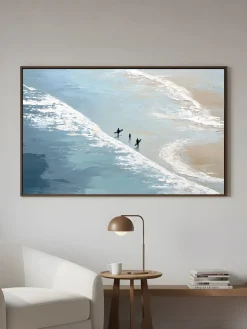 Handgemaltes Gemälde 'Surfstrand-Drift' | Echtheitszertifikat inklusive