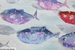Handgemaltes Gemälde 'Surround me' 120x60cm | inkl. Echtheitszertifikat