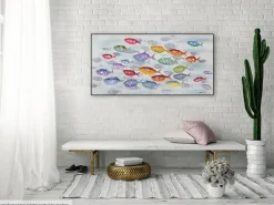 Handgemaltes Gemälde 'Surround me' 120x60cm | inkl. Echtheitszertifikat