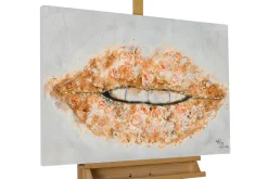 Handgemaltes Gemälde 'Sweet Lips' 90x60cm | inkl. Echtheitszertifikat