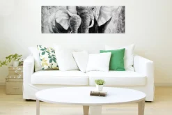 Handgemaltes Gemälde 'Sweet Savannah Memories' 150x50cm | inkl. Echtheitszertifikat