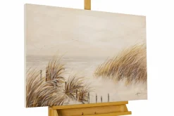 Handgemaltes Gemälde 'Tag am Strand' 90x60cm | inkl. Echtheitszertifikat