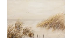Handgemaltes Gemälde 'Tag am Strand' 90x60cm | inkl. Echtheitszertifikat
