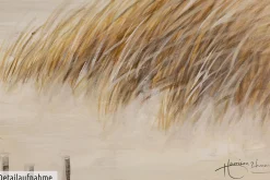 Handgemaltes Gemälde 'Tag am Strand' 90x60cm | inkl. Echtheitszertifikat