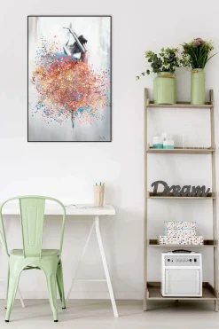 Handgemaltes Gemälde 'Tanz der Leidenschaft' 60x90cm | inkl. Echtheitszertifikat