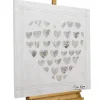 Handgemaltes Gemälde 'Tausend Herzen' 80x80cm | inkl. Echtheitszertifikat