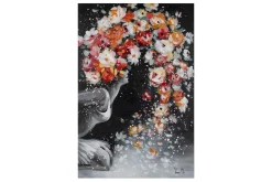 Handgemaltes Gemälde 'Tender Flower' 60x90cm | inkl. Echtheitszertifikat