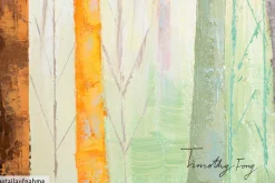 Handgemaltes Gemälde 'The Magic of the Polar Night' 140x70cm | inkl. Echtheitszertifikat