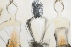 Handgemaltes Gemälde 'Traumtänzerinnen Trio' 60x90cm | inkl. Echtheitszertifikat