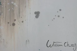 Handgemaltes Gemälde 'Turquoise Splash' 60x90cm | inkl. Echtheitszertifikat
