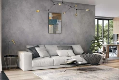 Handgemaltes Gemälde 'Turquoise Splash' 60x90cm | inkl. Echtheitszertifikat