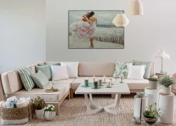 Handgemaltes Gemälde 'Umhüllender Wind' 100x70cm | inkl. Echtheitszertifikat