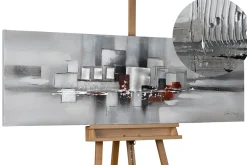 Handgemaltes Gemälde 'Umringt von Nebel' 150x50cm | inkl. Echtheitszertifikat
