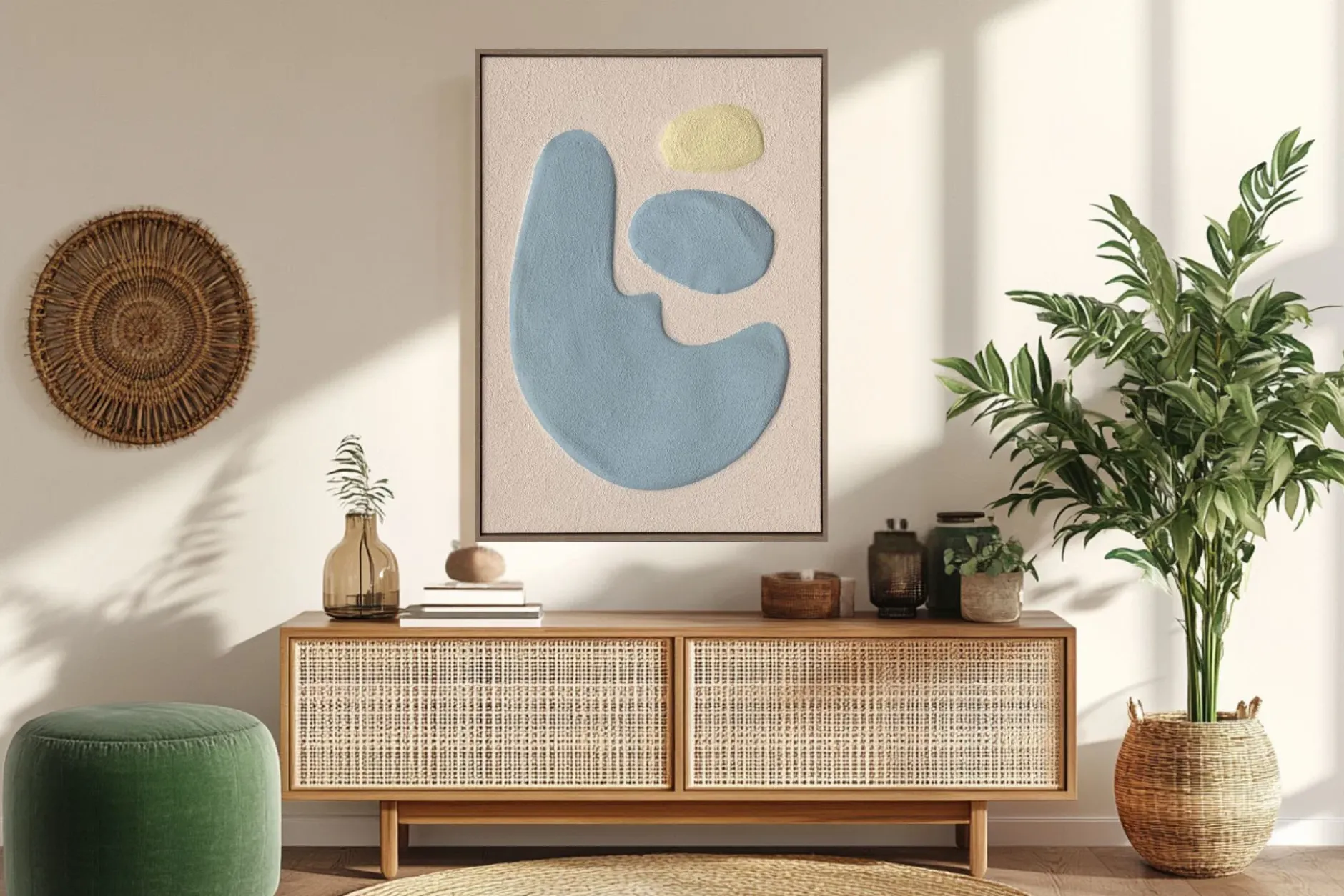 Handgemaltes Gemälde 'Uncanny Visions' 50x70cm | inkl. Echtheitszertifikat