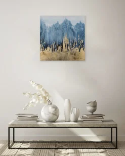 Handgemaltes Gemälde 'Under Cover of Night' 60x60cm | inkl. Echtheitszertifikat