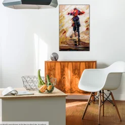 Handgemaltes Gemälde 'Under the Umbrella' 60x90cm | inkl. Echtheitszertifikat